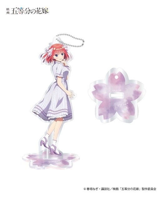 五等分の花嫁」“春のデート”を五つ子と♪ 等身大アクスタ・Tシャツなど