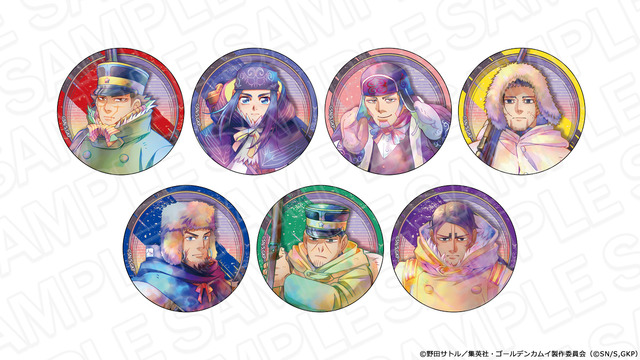 ゴールデンカムイ」杉元や尾形、鯉登らが“PALE TONE”デザインに♪ 新作