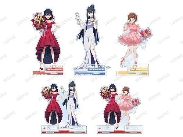 キルラキル」ドレスアップした流子たちが登場！放送10周年記念の