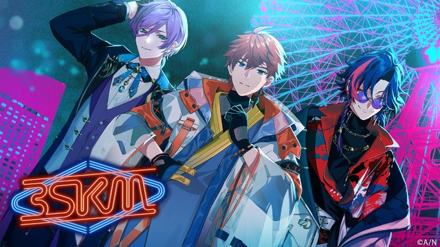 にじさんじ」VTuberユニット“3SKM”がハーフアニバーサリー！記念グッズ