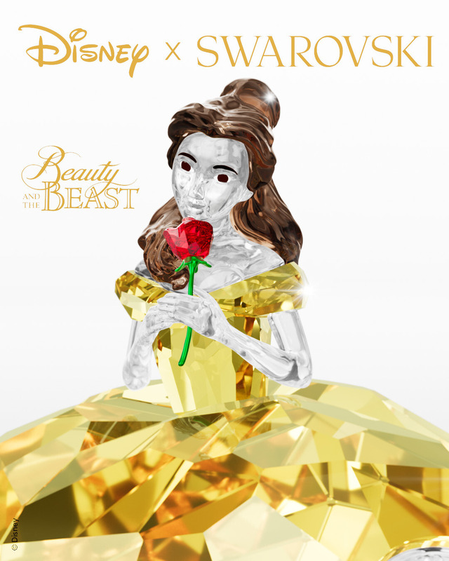 Disney ディズニー ティーポット 美女と野獣 スワロフスキー Disney と