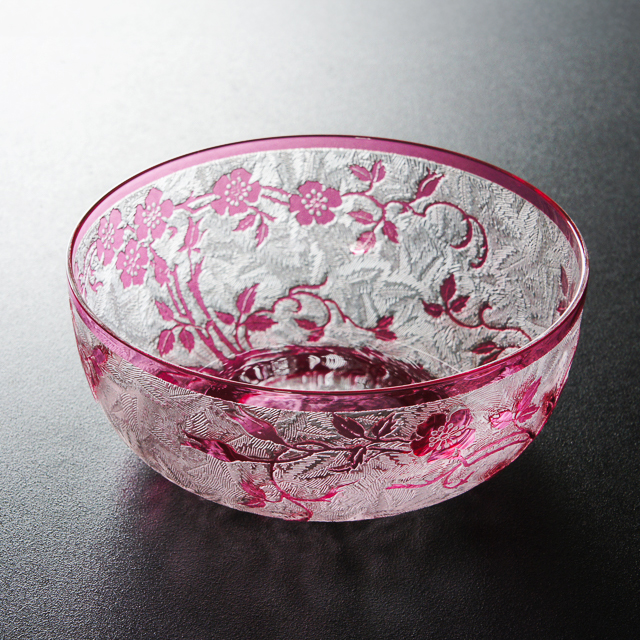 オールドバカラ「エグランチェ E'GLANTIER 4寸鉢 6客セット