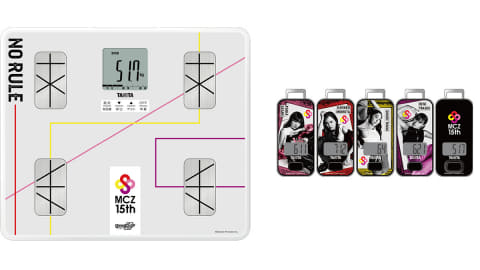 ももクロがしゃべる体組成計。歩数計もタニタとコラボ - 家電 Watch