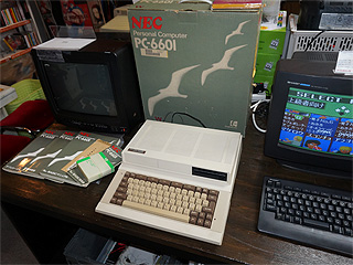 NEC PC-6601の美品が販売中、税込2.4万円 （取材中に見つけた○○な