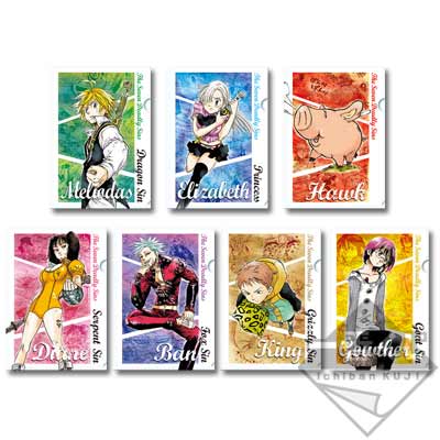 一番くじ 七つの大罪～祝アニメ化！！！～｜一番くじ倶楽部｜BANDAI