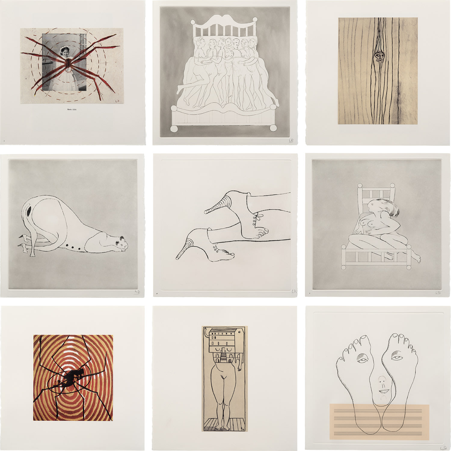 Louise Bourgeois Editions & Works on Paper