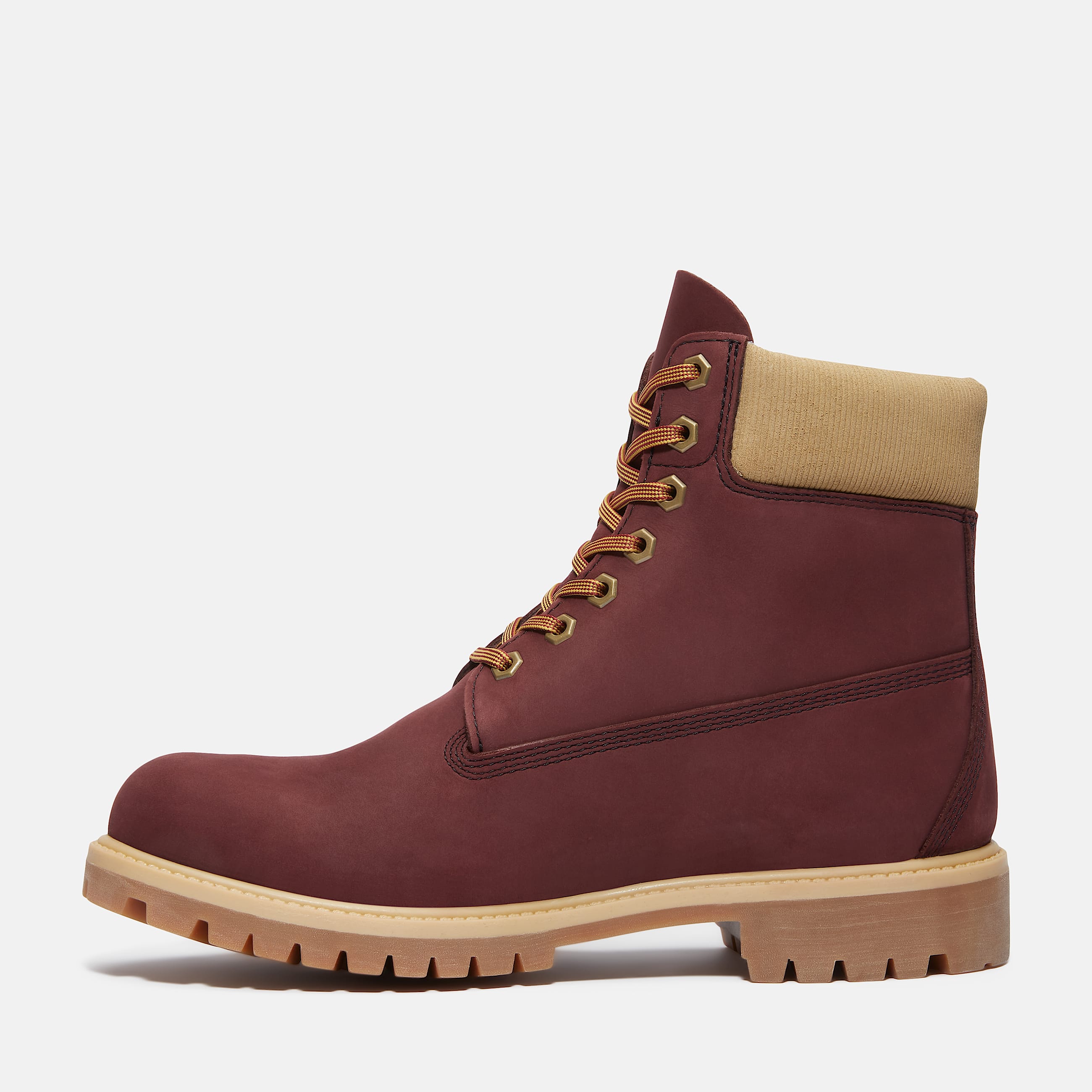 Timberland® Premium 6-Inch Waterproof Boot for Men in Burgundy