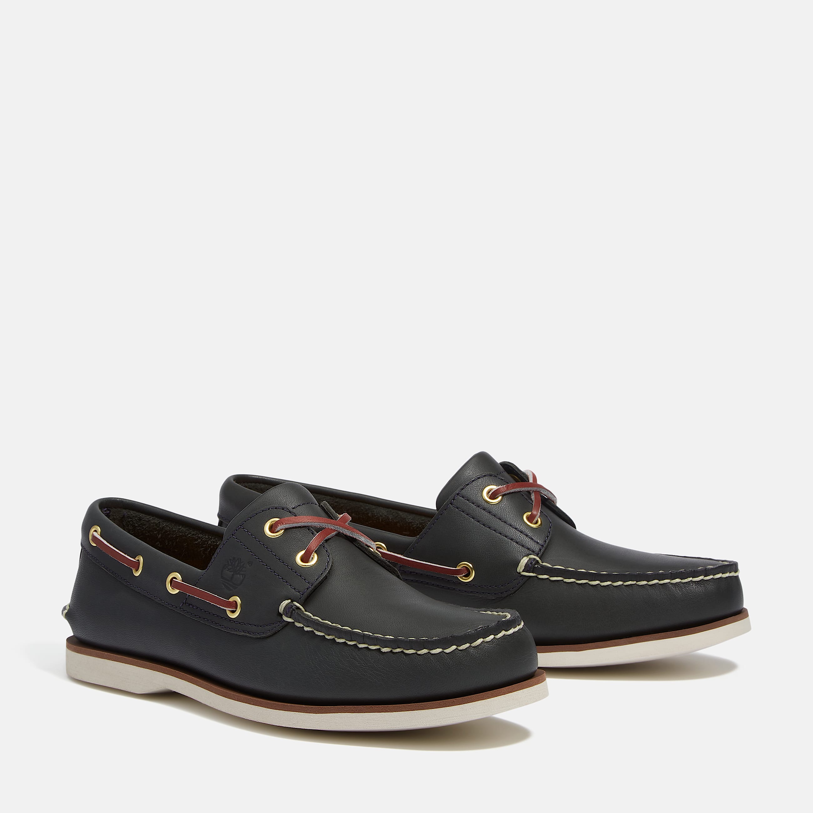 Classic 2-Eye Boat Shoe for Men in Blue