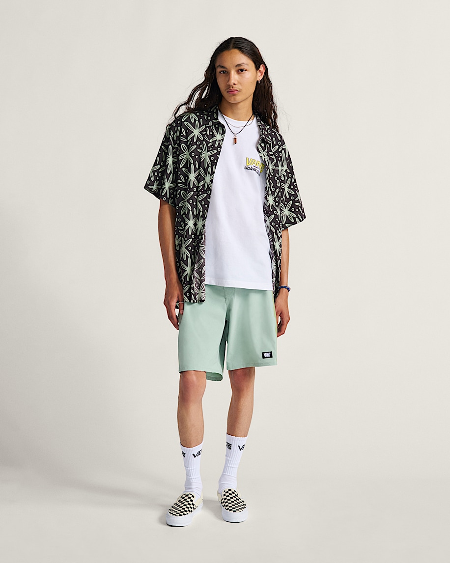 Shop Front T-Shirt in White / Sunny Yellow | Vans