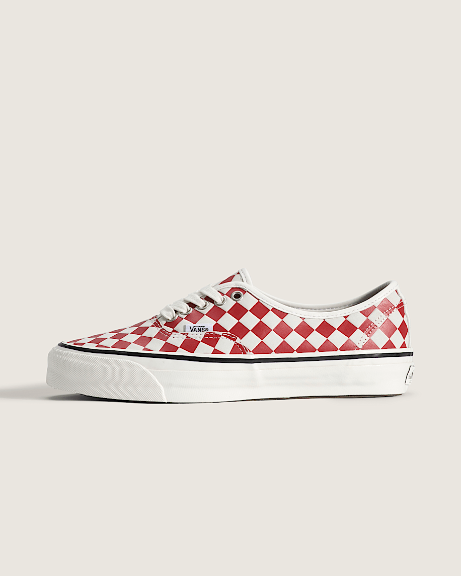 Premium Authentic Checkerboard Shoe in Checkerboard Red