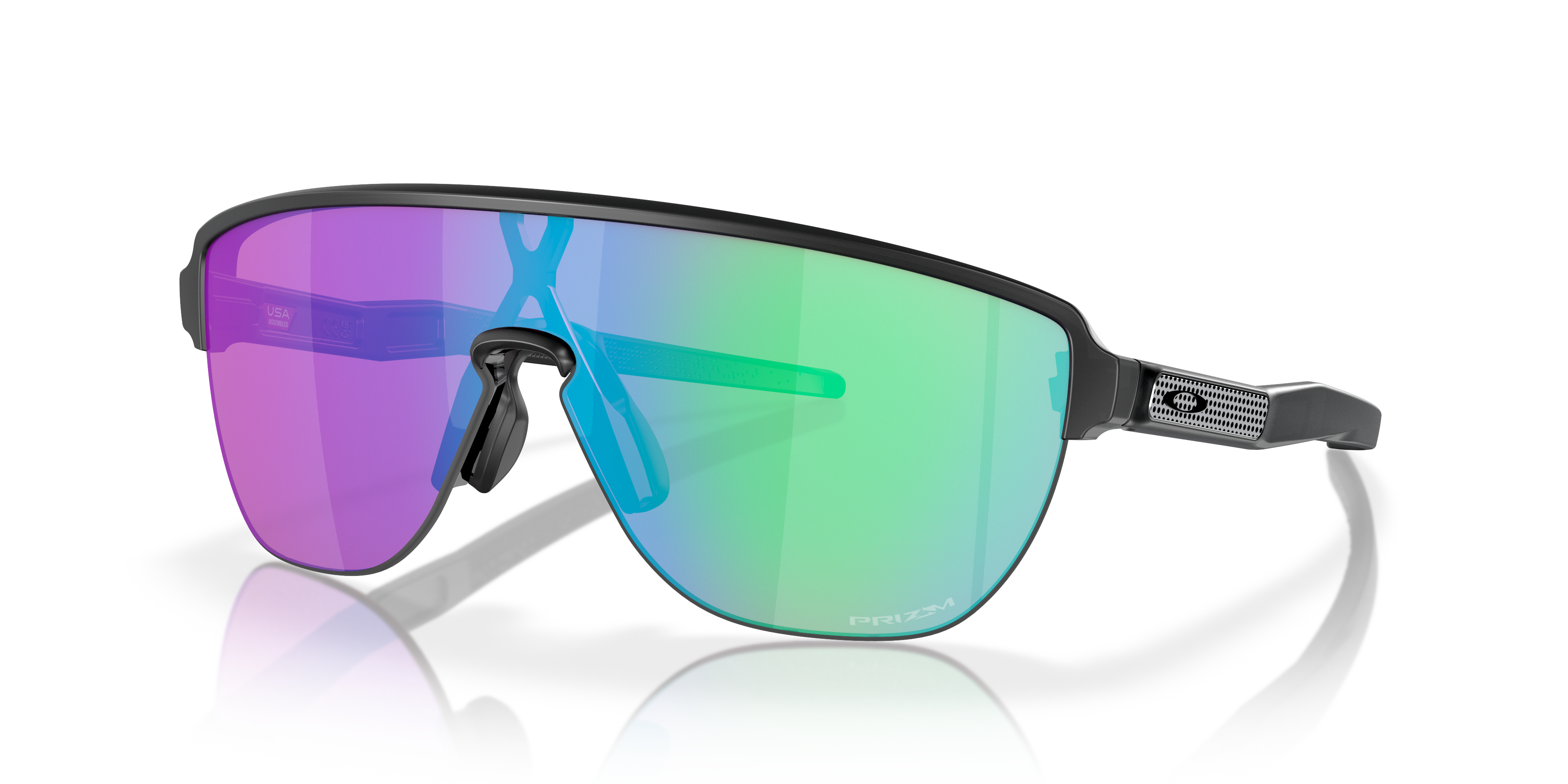 Corridor Prizm Golf Lenses, Matte Black Ink Frame Sunglasses