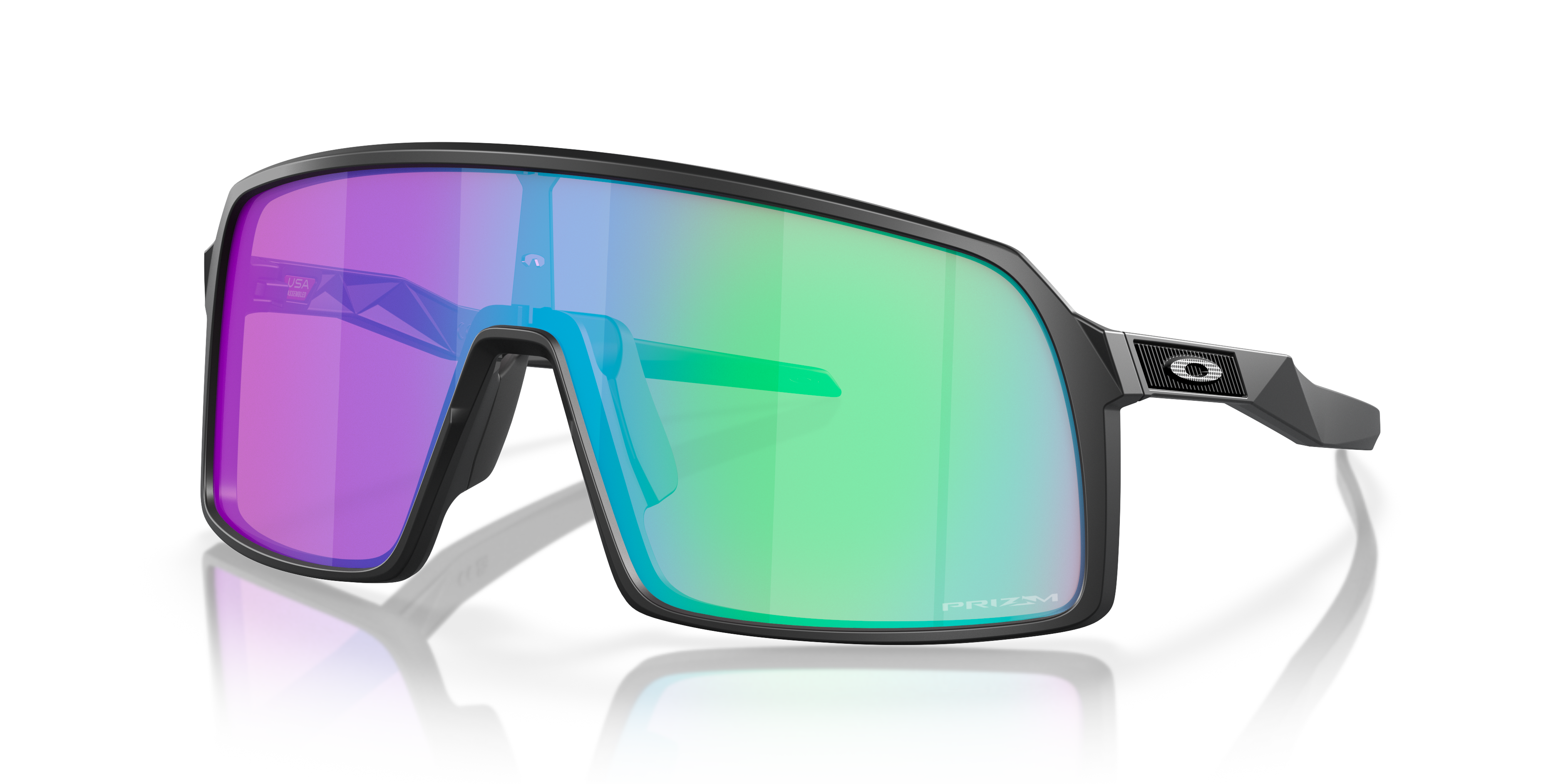 Sutro Prizm Golf Lenses, Matte Black Frame Sunglasses | Oakley