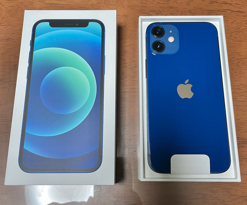iPhone 12 mini ブルーを開封！ | AppleBamboo.com