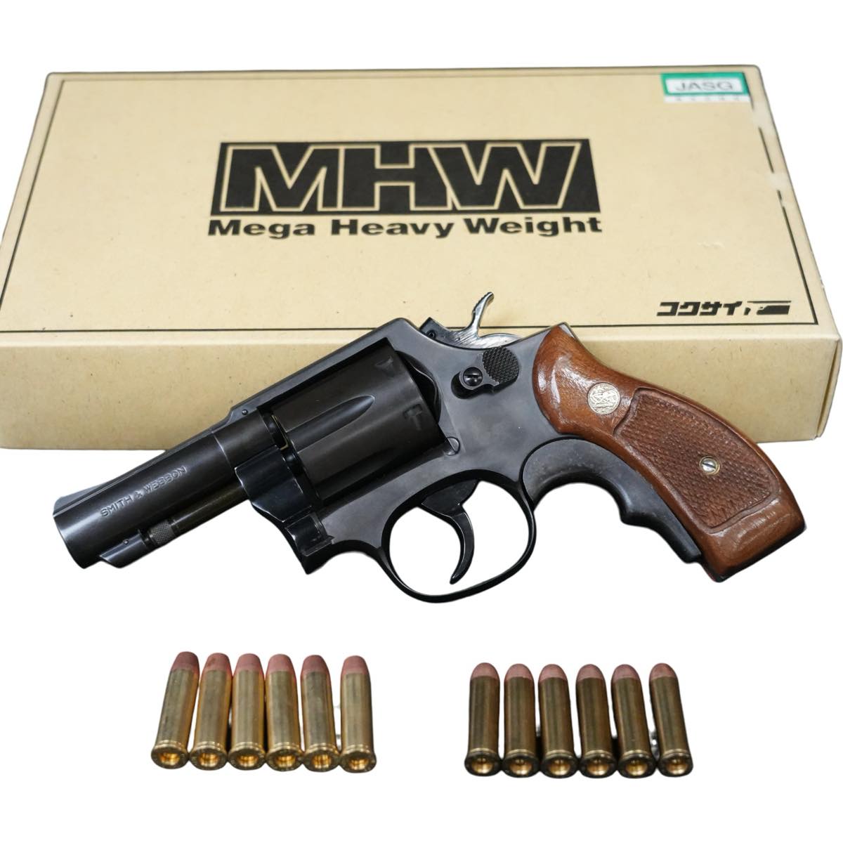 中古】コクサイ S&W M13 FBI スペシャル 3インチ MHW モデルガン