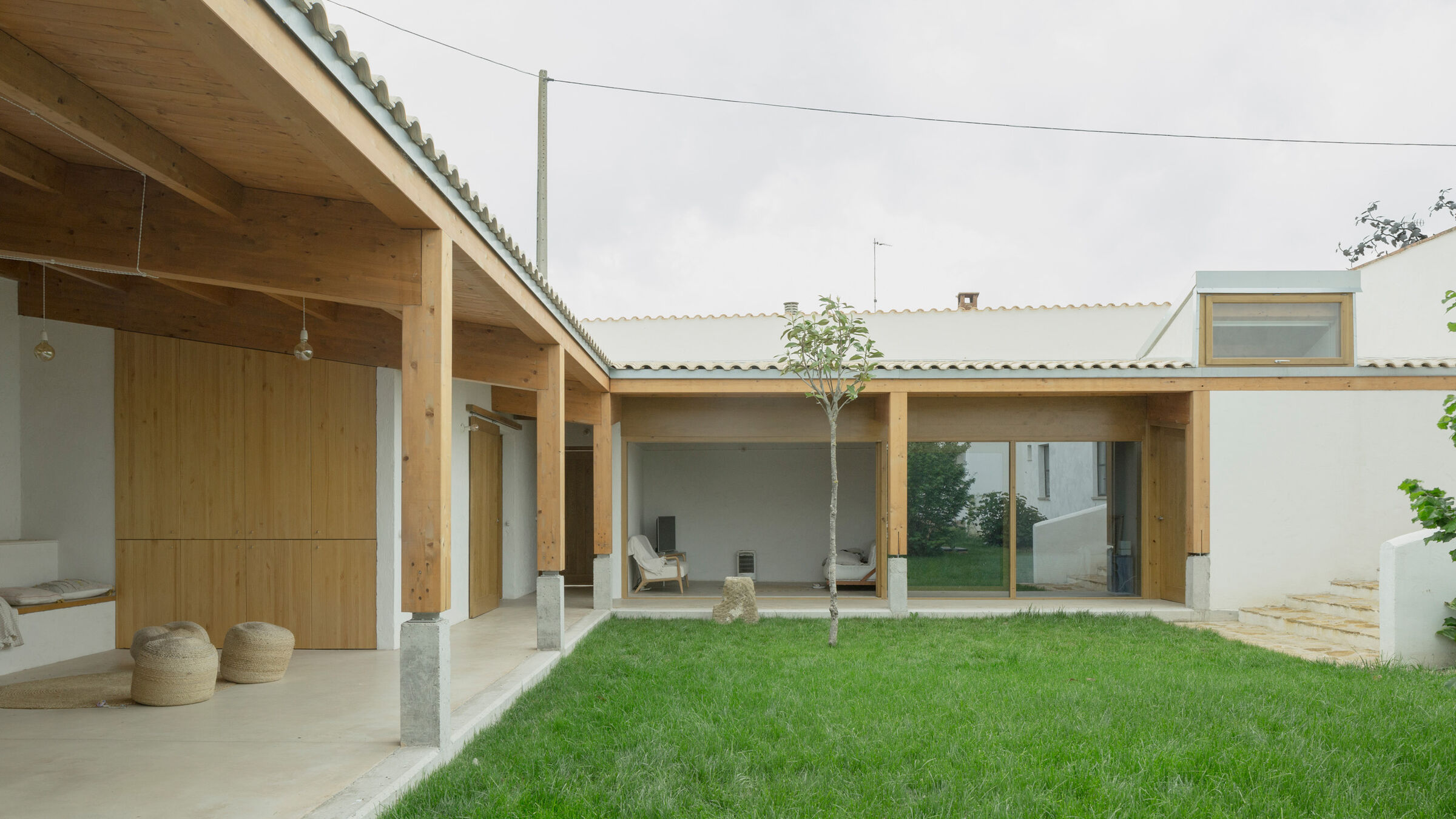 La arquitectura del patio中庭の建築 La arquitectura del patio中庭