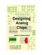 Designing Analog Chips - Hans Camenzind (2005) : Free Download