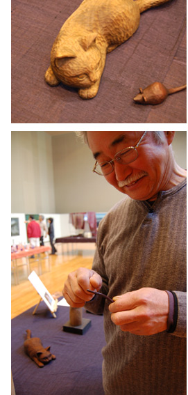 アートするひと（1）木彫作家 荒井修／伊達市室蘭市を含む西胆振の