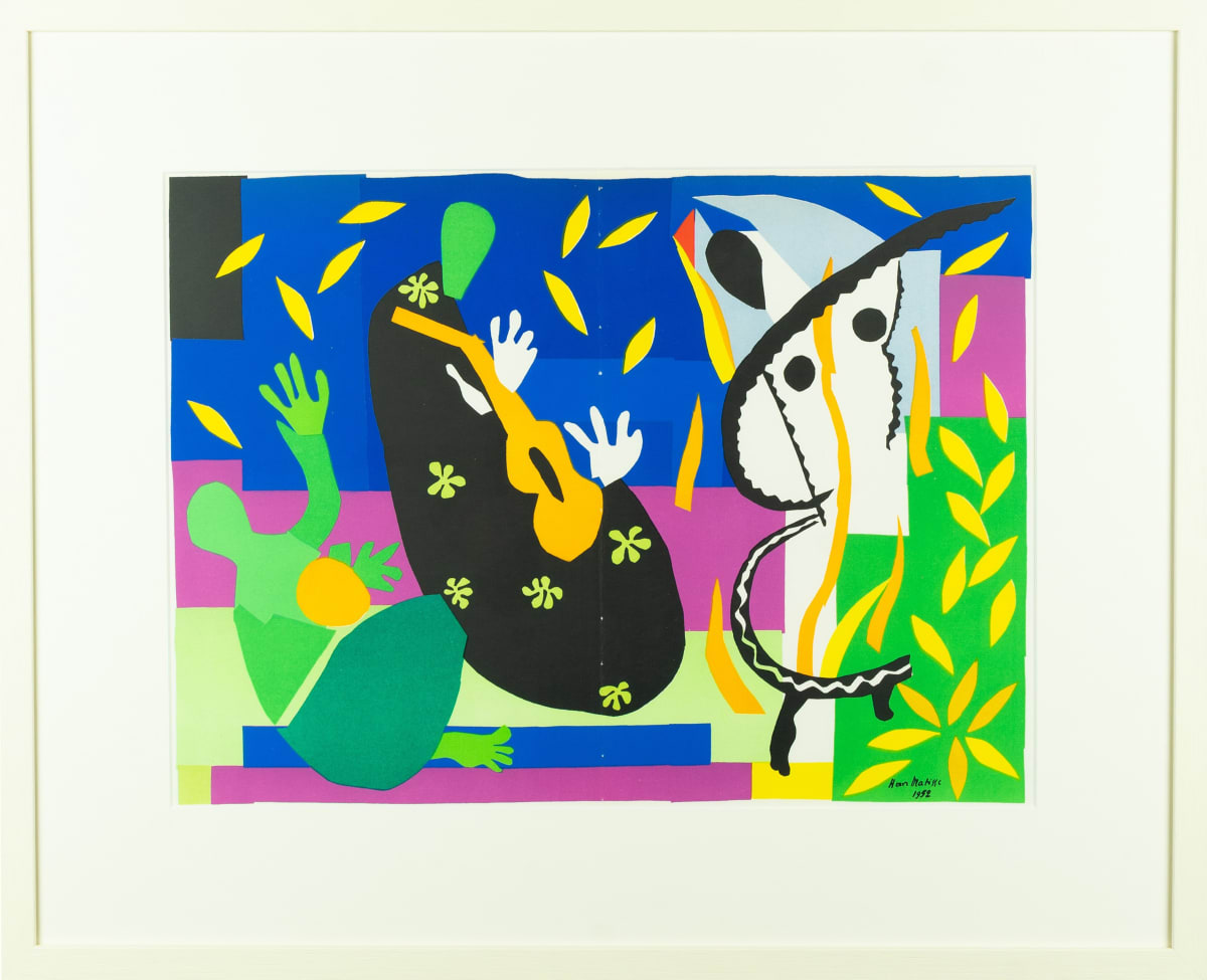 アート・デザイン・音楽 matisse paper cutouts アート・デザイン