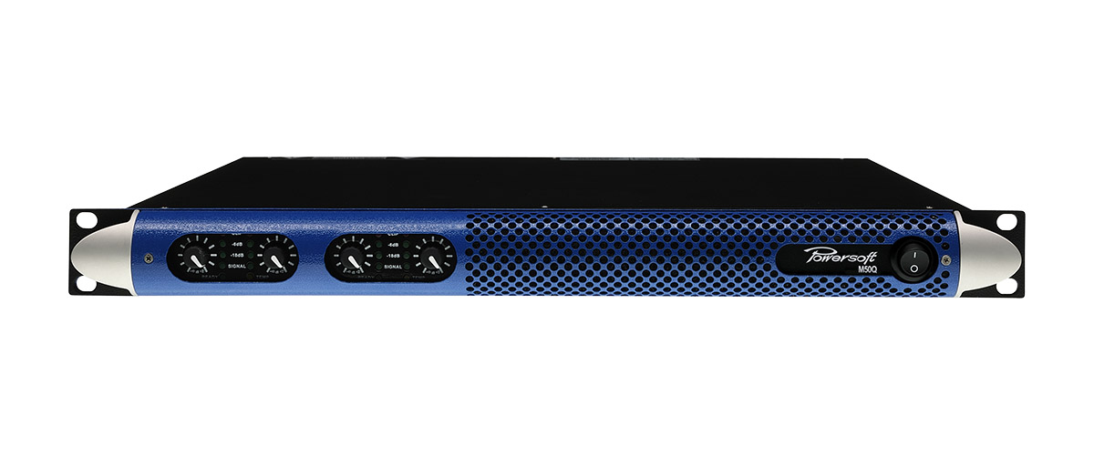 M50Q【生産終了】｜4チャンネル可搬設備両用パワーアンプ｜オーディオ