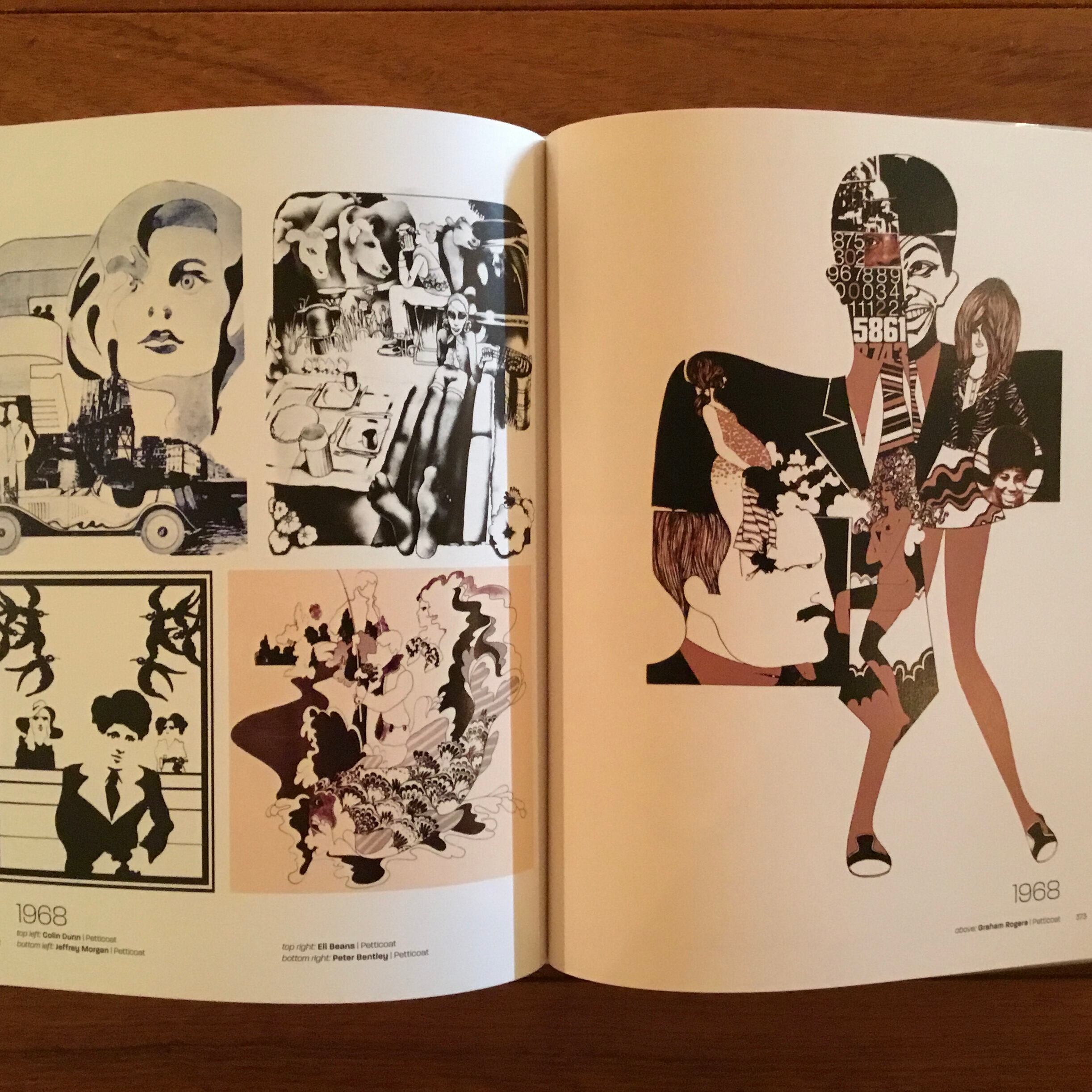 Lifestyle Illustration of The 60s | Flying Books