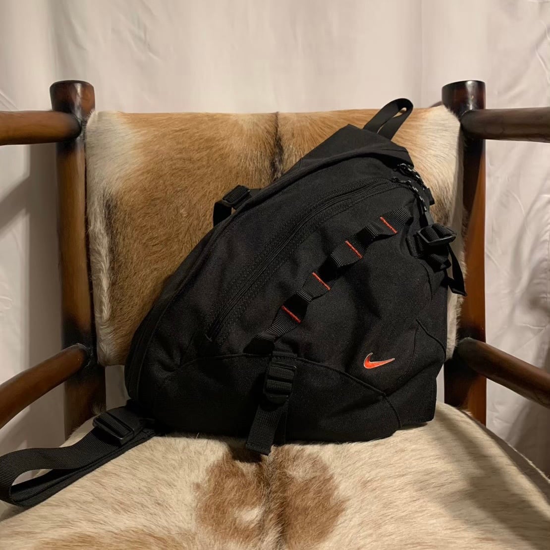 90s NIKE shoulderbag Oneshoulder BLACK 90年代 NIKE ショルダー