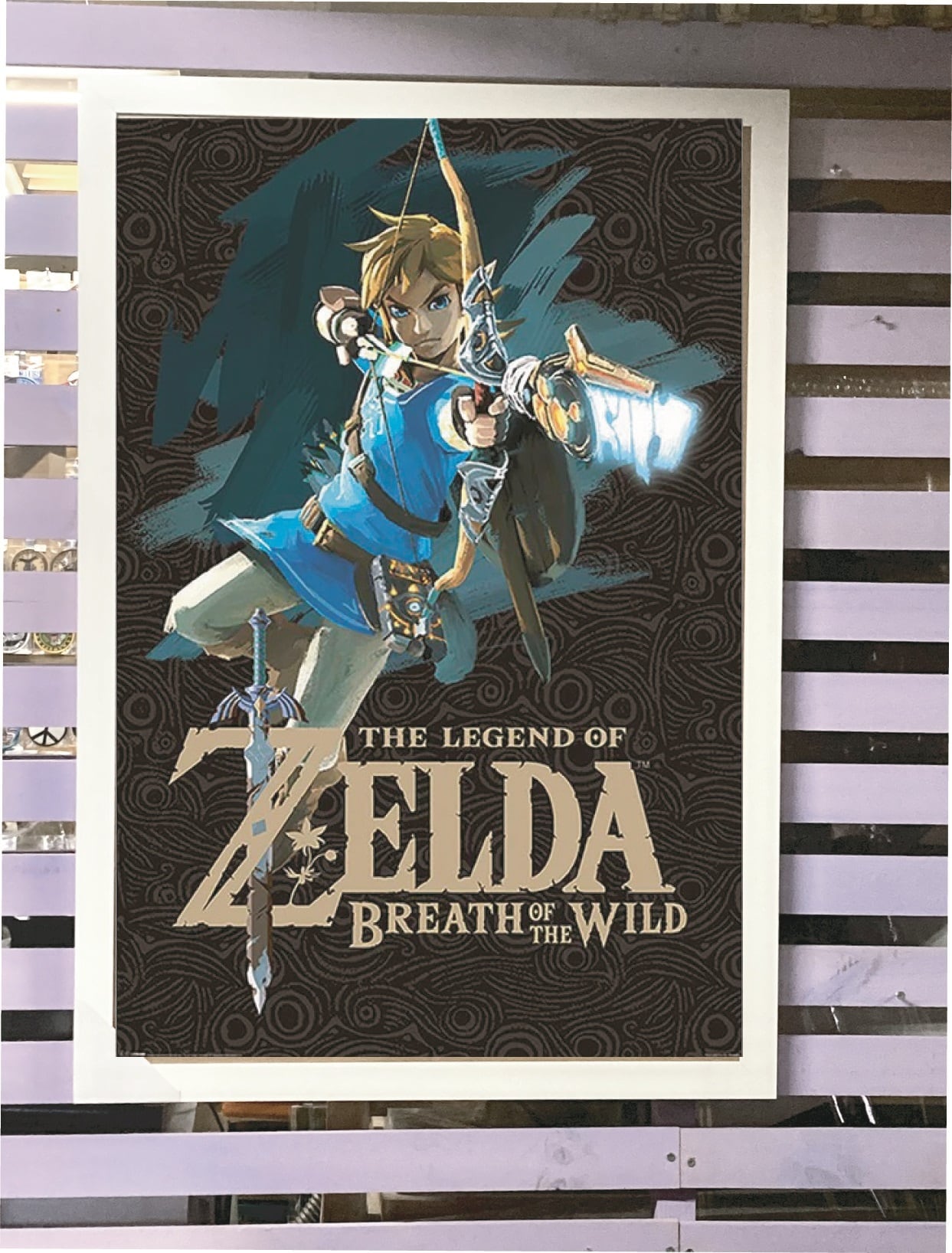 ゼルダの伝説 ブレスオブザワイルド 輸入ポスター 61cm x 91.5cm