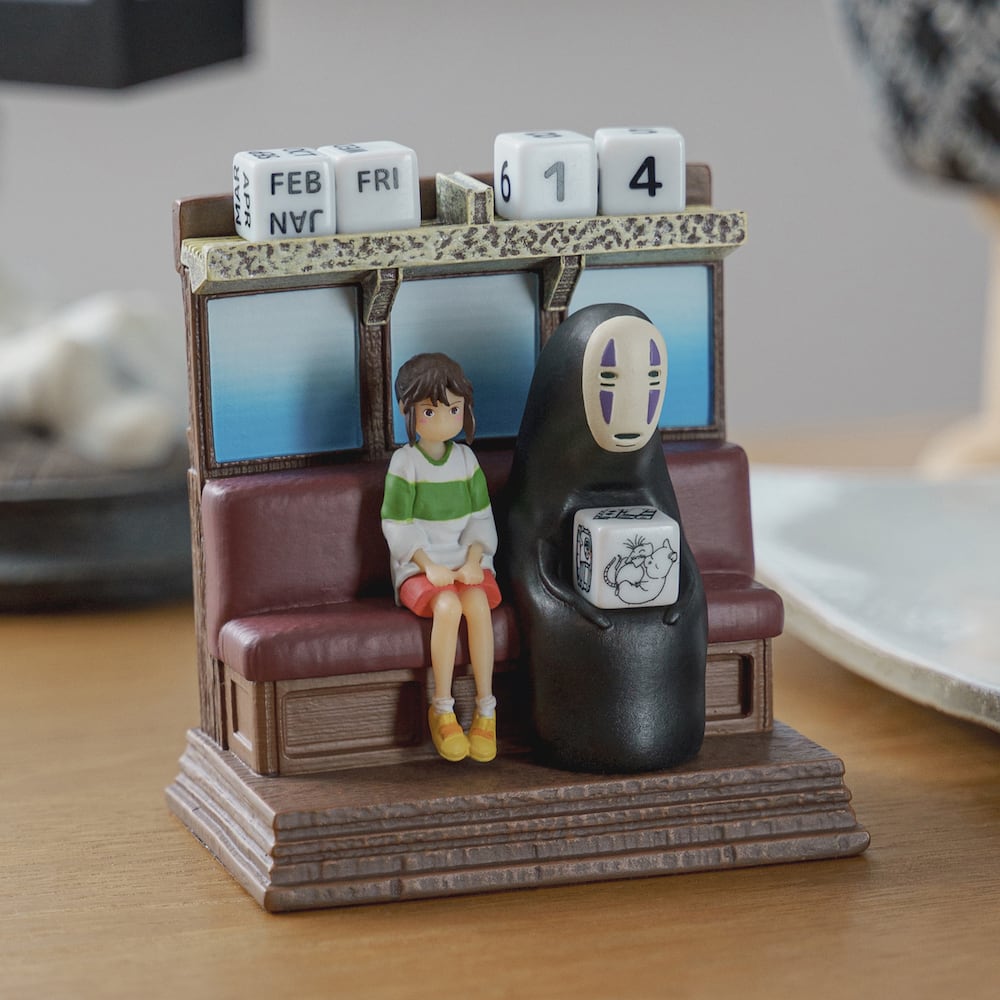 千と千尋の神隠し 万年カレンダー（海原鉄道に乗って/7724） | す