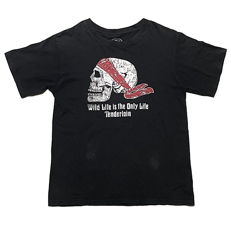 テンダーロイン バンダナスカル ビンテージ Tシャツ ヒッピー ハーレー