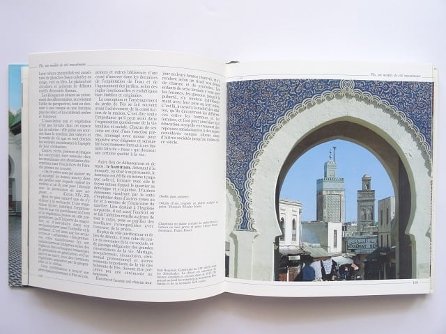 洋書◇フェズ写真集 芸術と知識の街 本 フェス イスラム 建物 風景