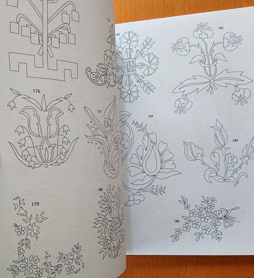 トルコの図案集 500パターン 花柄、幾何学模様、伝統的モチーフ | Pay ID