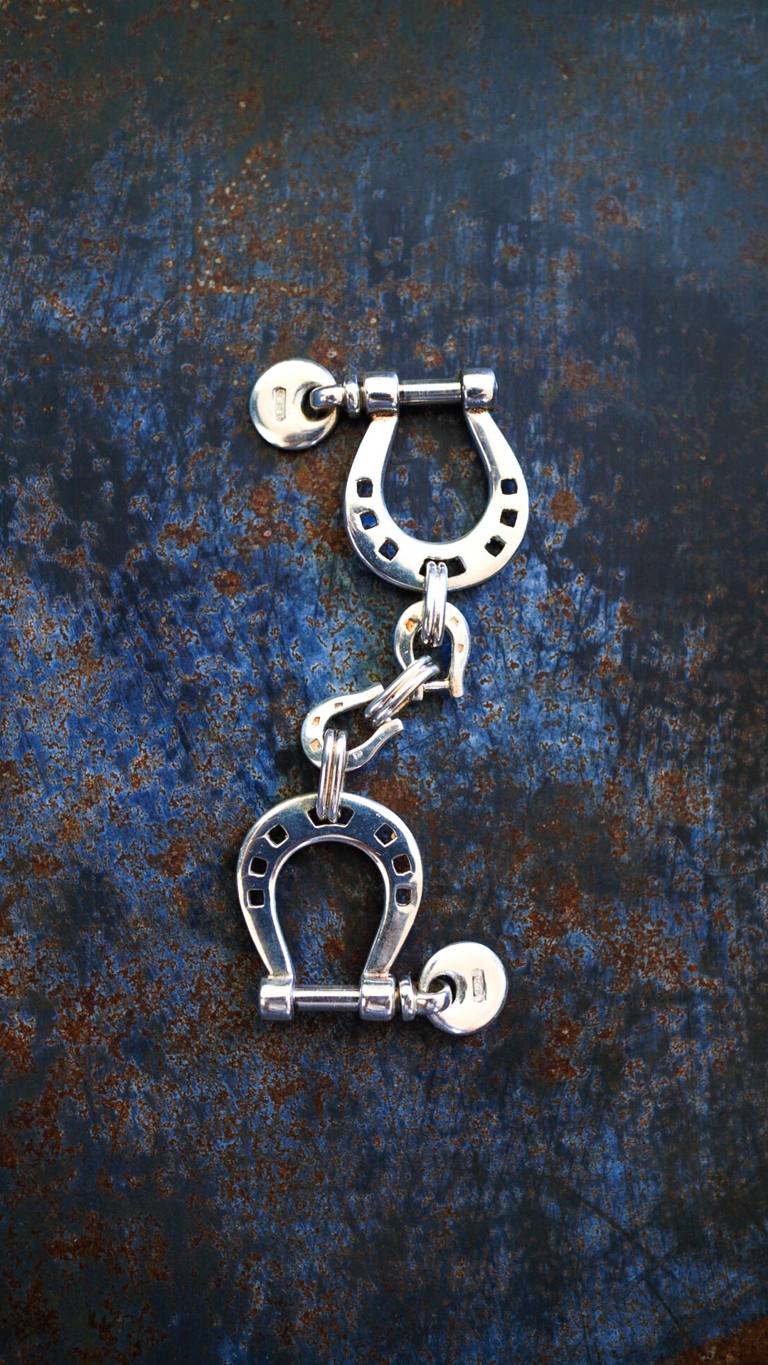 VINTAGE】TIFFANY&Co. ティファニー ダブル ホースシュー キーリング