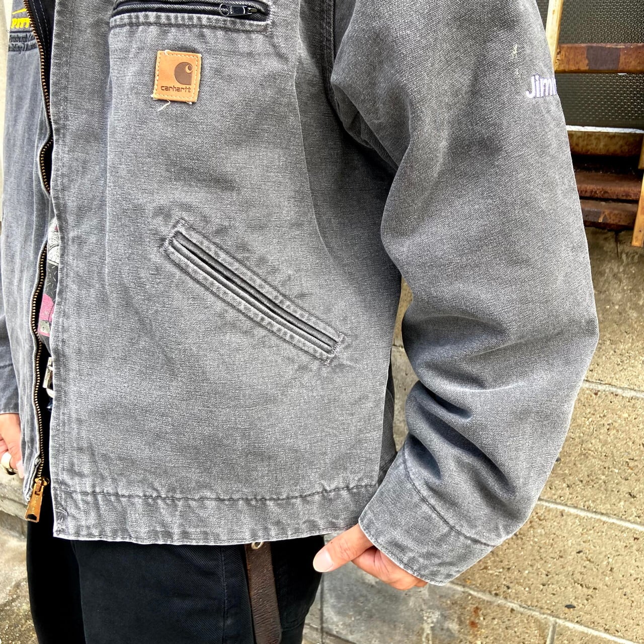 Carhartt カーハート 企業ロゴ刺繍 デトロイトジャケット メンズXL相当