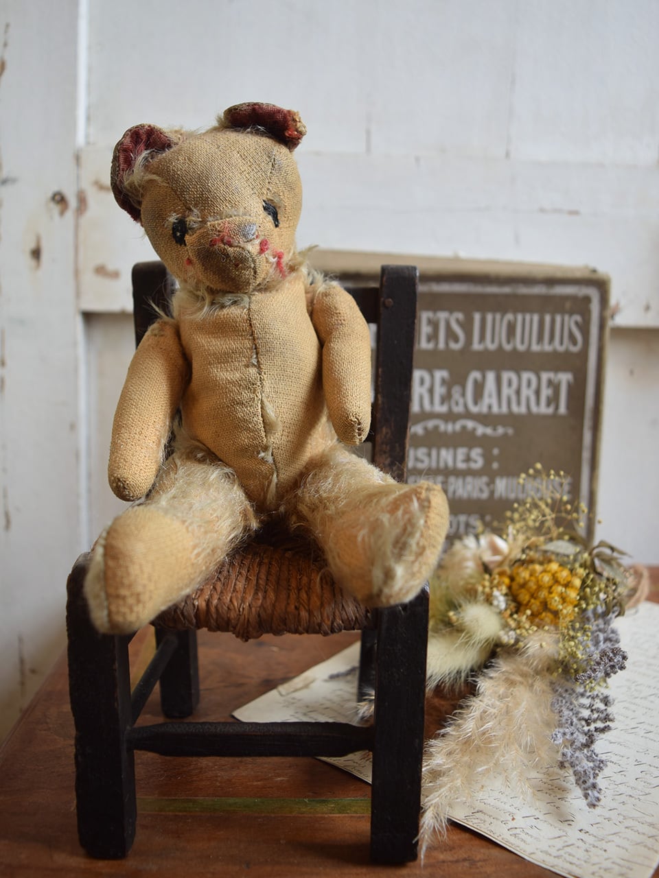 ミニサイズ ベア くまのぬいぐるみ | Brocante de La Cocotte