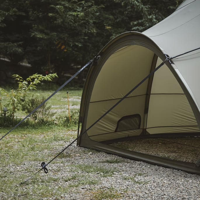 CAMPCORD 機能ガイロープ 3.3M [?] Bell's Camping キャンプ テント