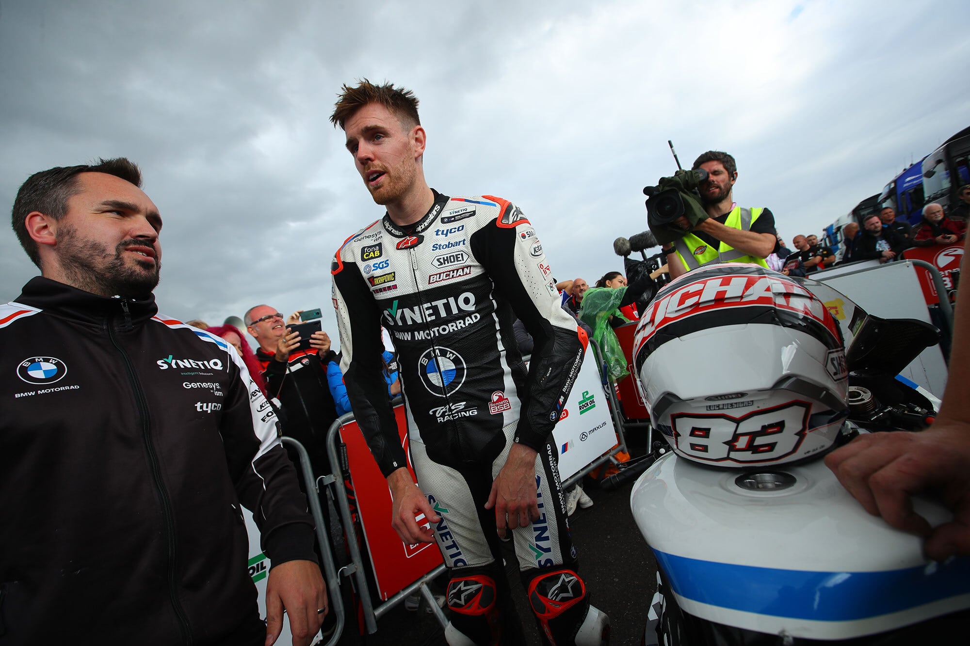 BMW motorrad】British Bike Team SYNETIQ bmw 公式 ソフトシェル