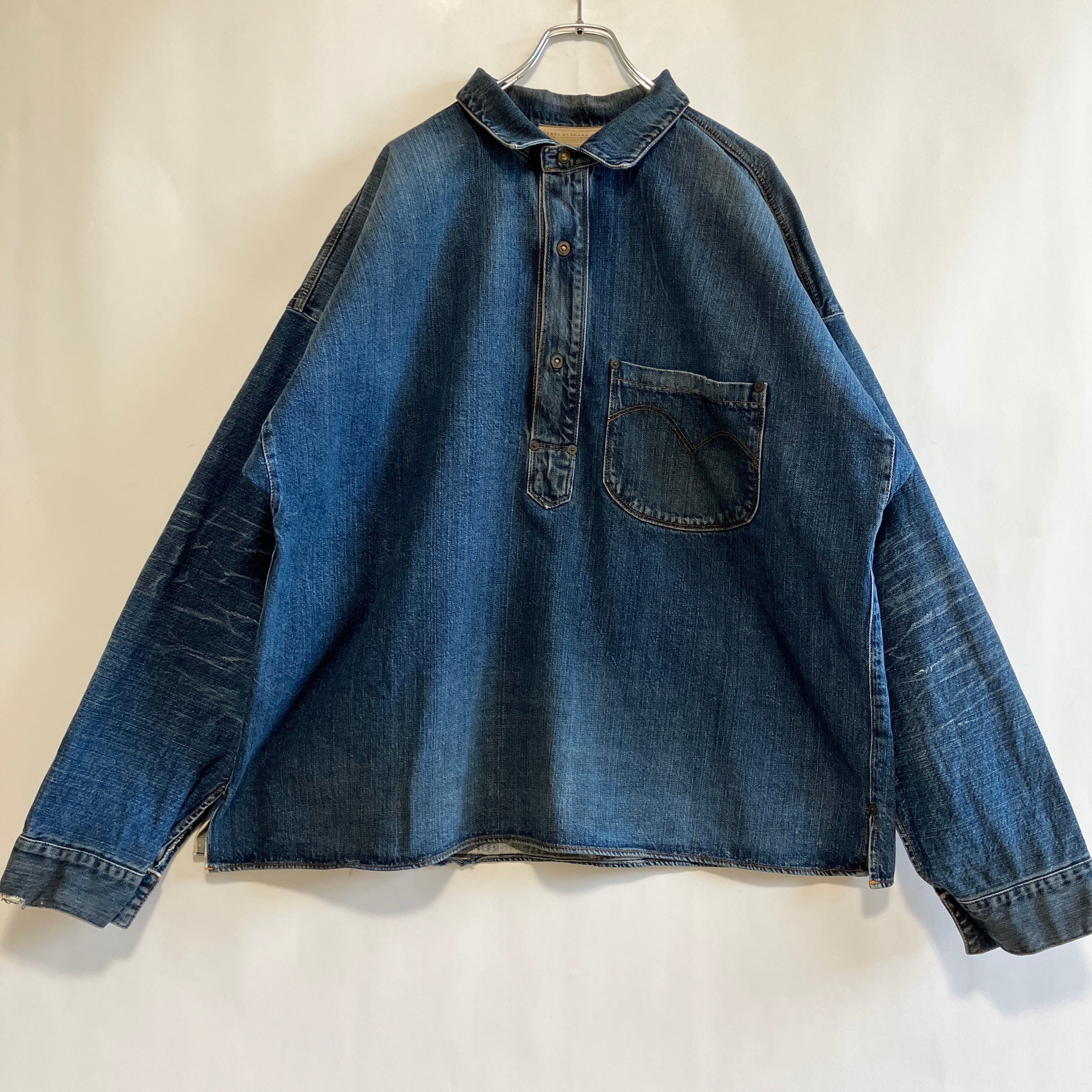 ヴィンテージ Levis Closed Front Jumper デニムプルオーバー