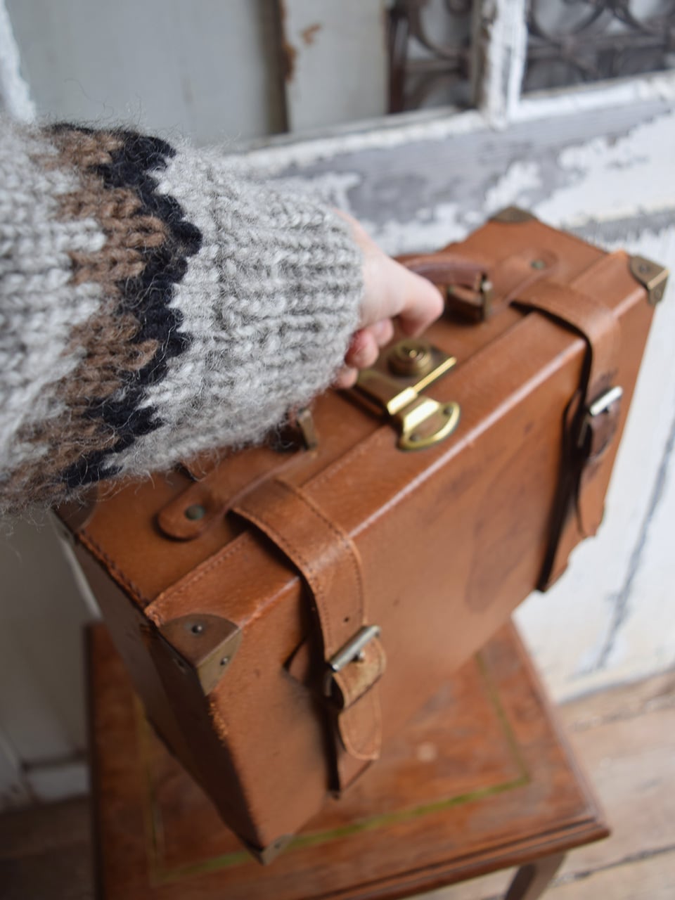 イギリス レザートランクミニ CHENEY チェイニー | Brocante de La