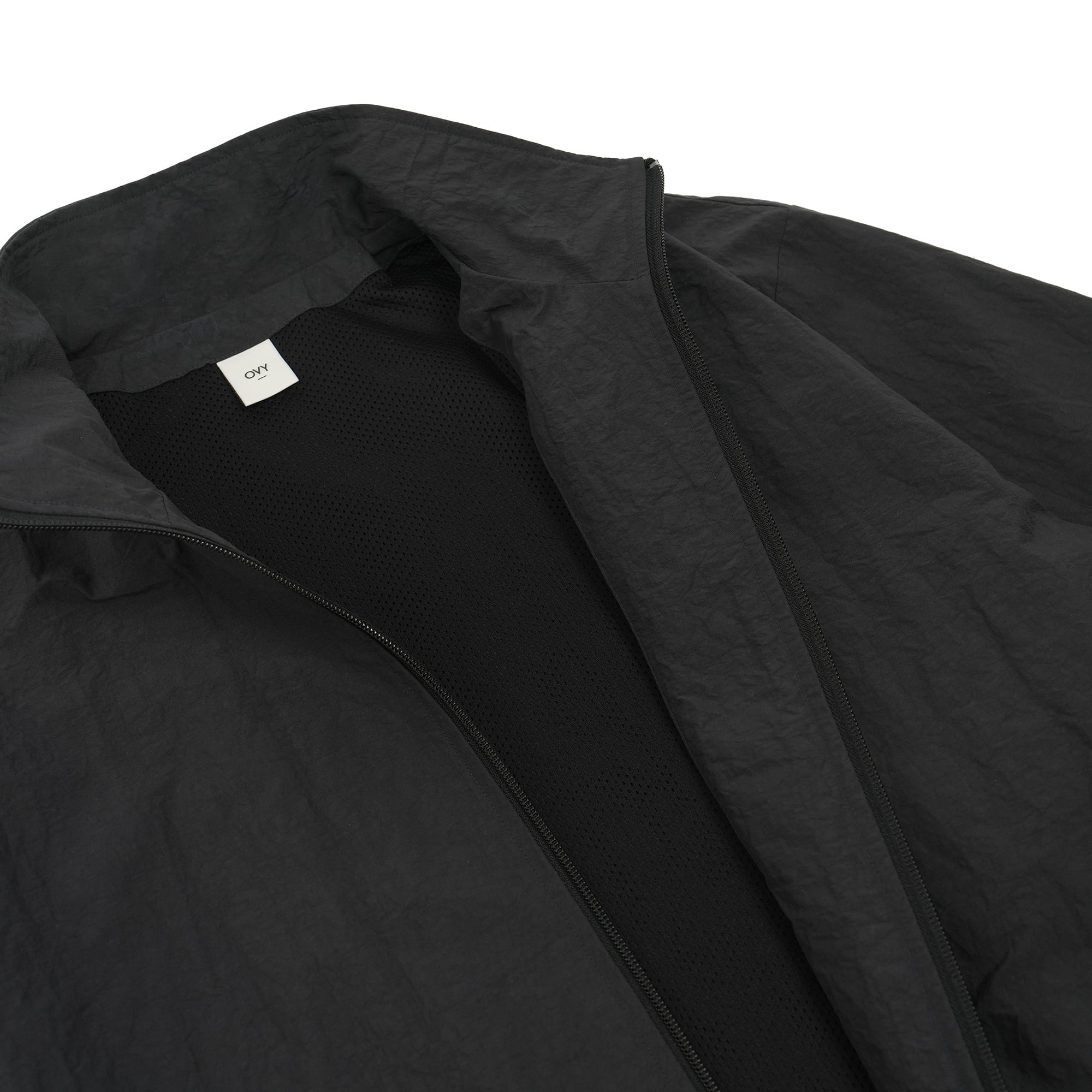 Recycled Nylon Water-repellent Zip-up Jacket | OVY