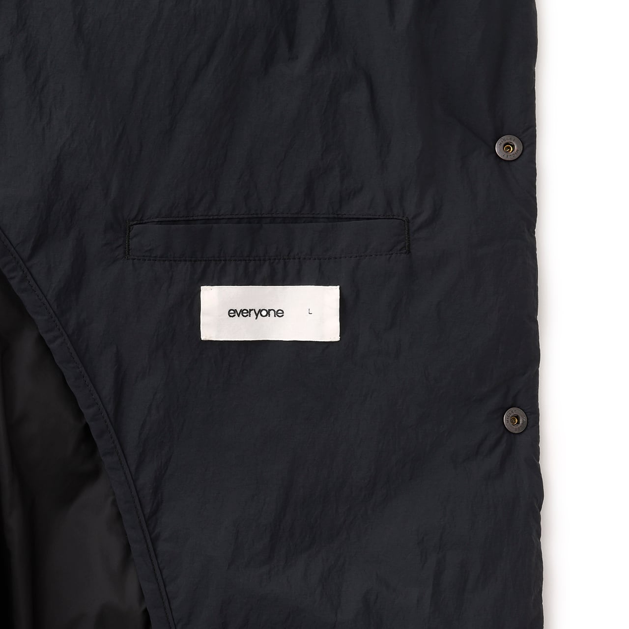 everyone quilting down jacket (BLACK) | everyone