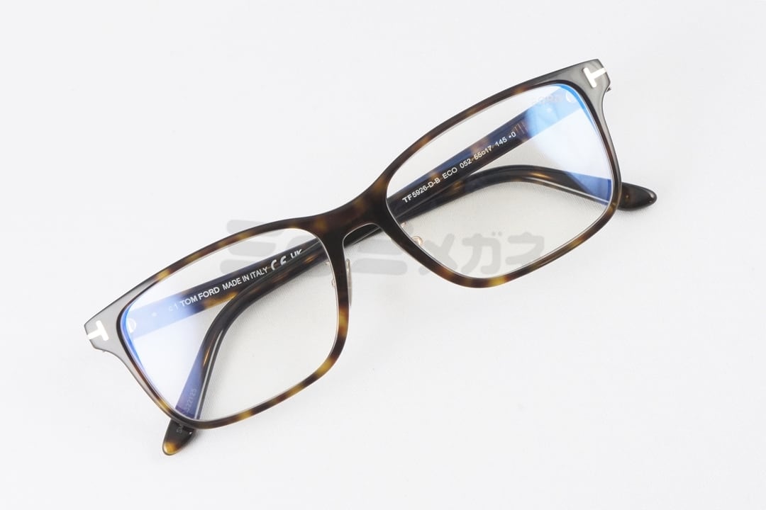 日本限定 TOM FORD ブルーライトカット TF5926-D-B ECO 052 スクエア