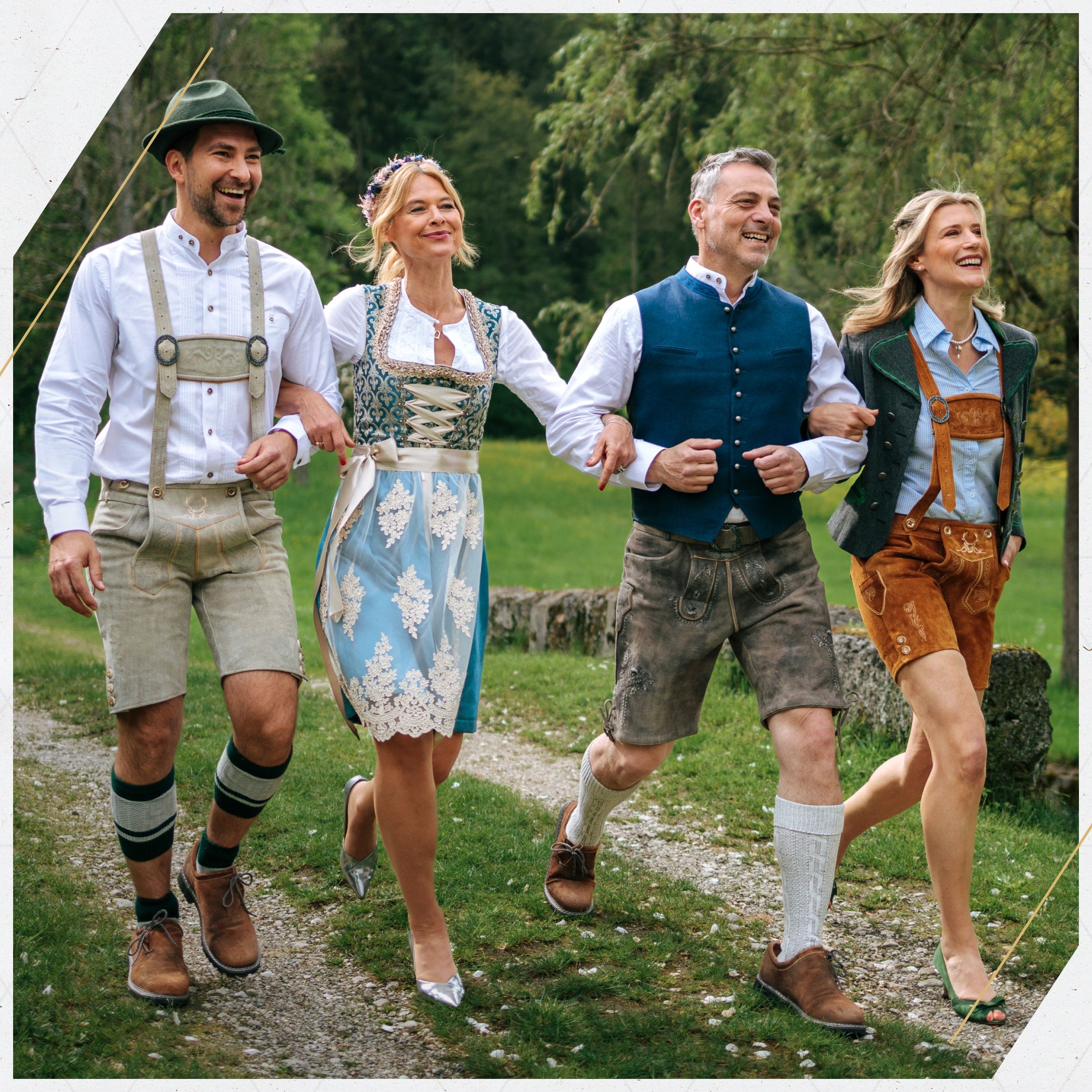 Lederhosen Men Short White | BAVARIA TRACHTEN – Bavaria Trachten