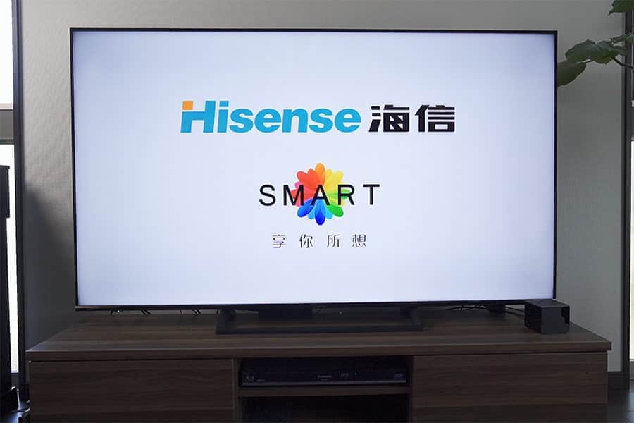 10万円を切る価格で買える65V型でコスパ最強の4K液晶テレビ『Hisense