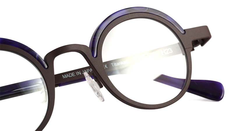 Anne et Valentin TWEET 目元を強調するラウンドフレーム | 3T TRIPLE