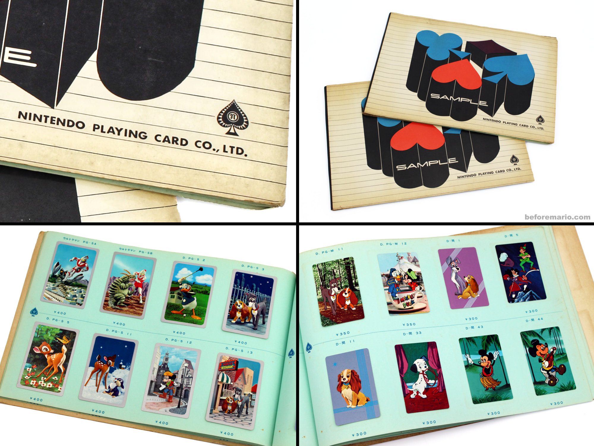 beforemario: Nintendo playing cards from the 1960s