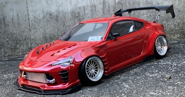 パンドラボディ86 オリジン Toyota 86 ZN6 ラジコン パンドラRC(Pandora RC)/PAB-3215/Toyota 86 ZN6 DRIFT LINE <ORIGIN