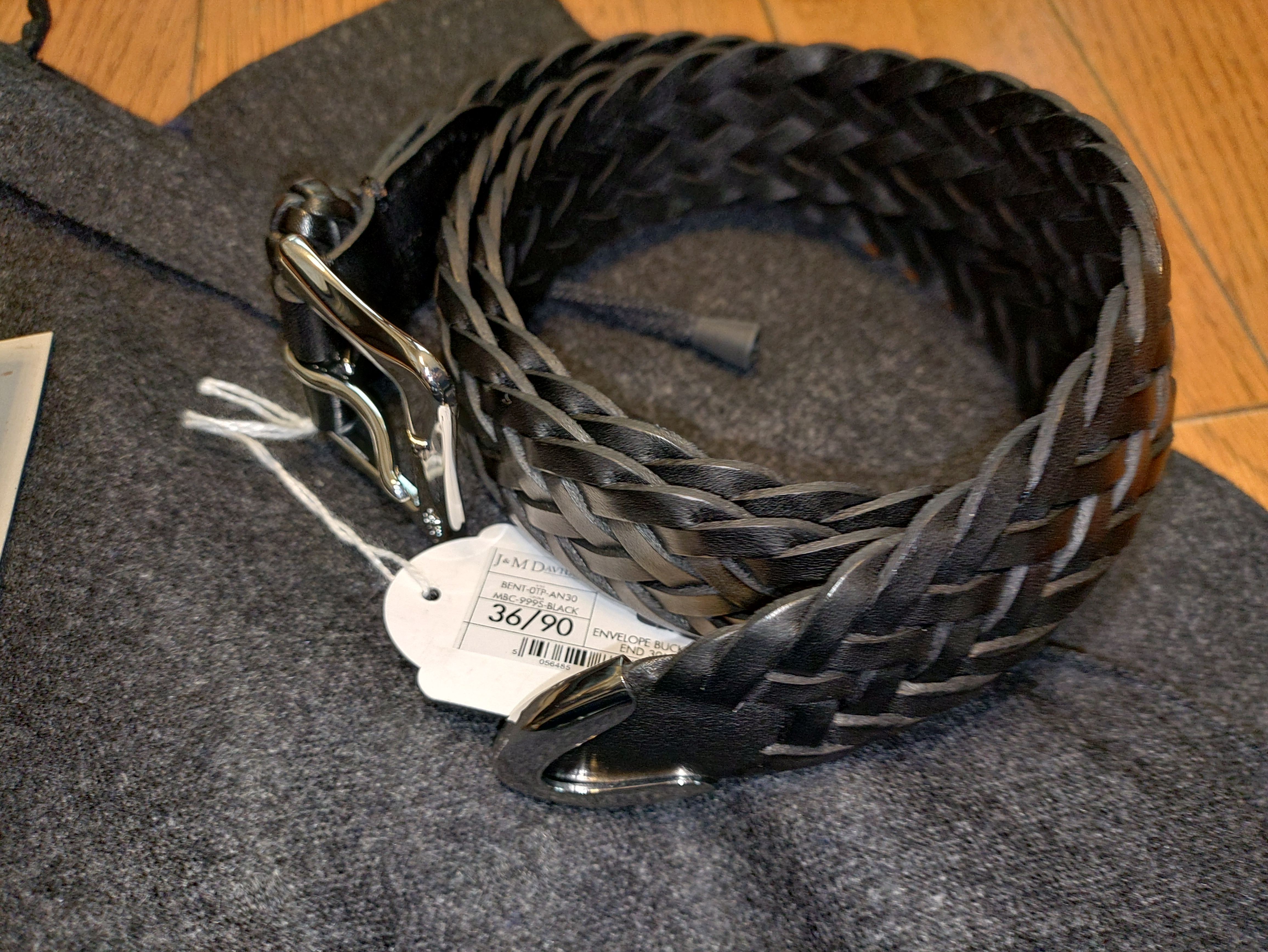 圧倒的な存在感！一本はもっておきたいメッシュベルト！J&M DAVIDSON