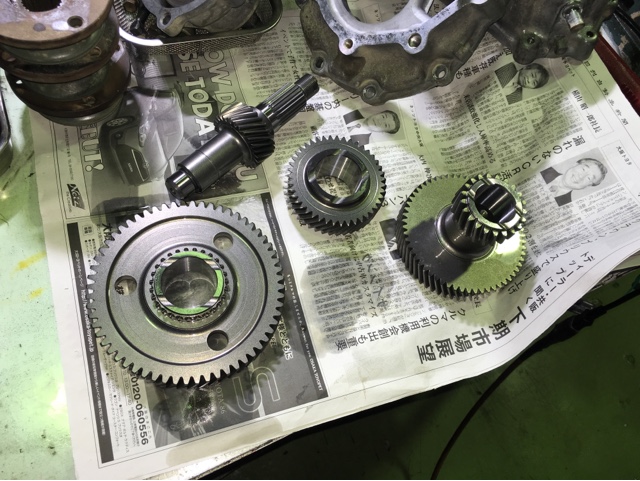 ja11 ダウンギア トレイルギア 6.5 2Lo加工済 ja11 ダウンギア6.5