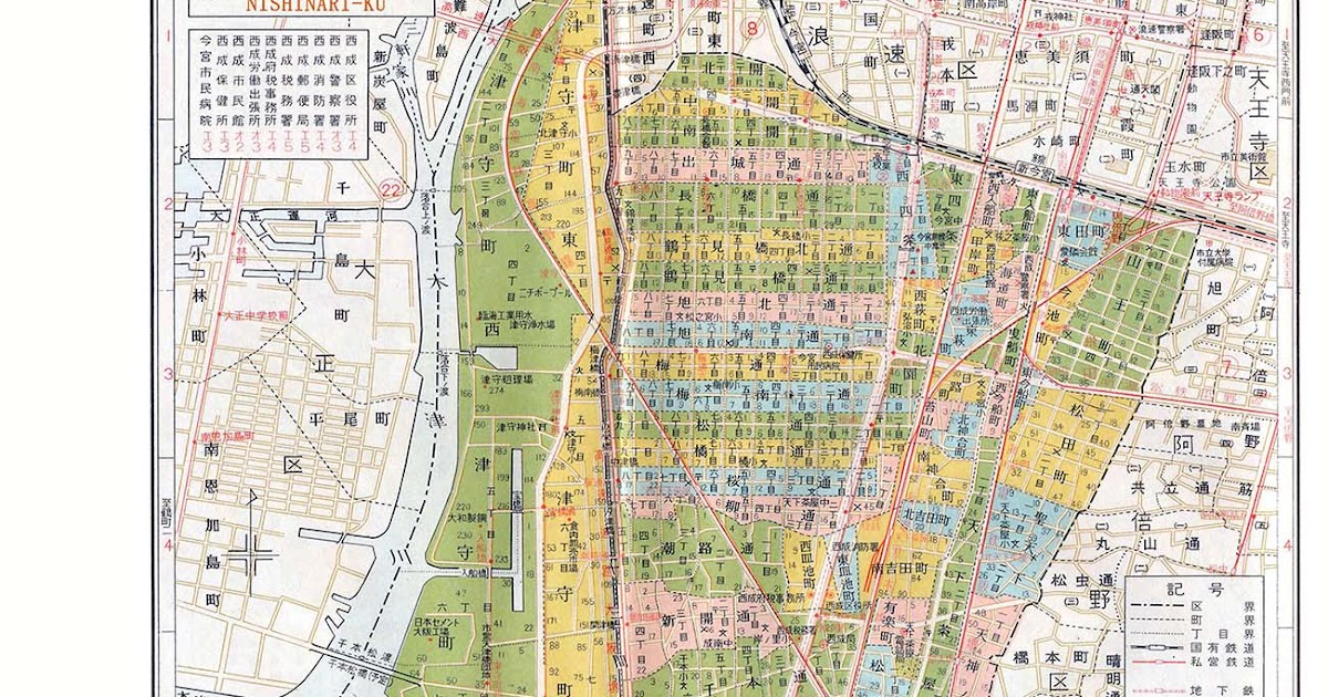 赤茄子光画館 TOMATO FOTO HOUSE: 昭和残存 西成区 明治19年と昭和30年