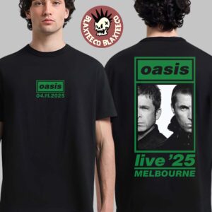 Oasis Live 25 Tokyo On October 26 2025 Merch T-Shirt - Blaxteeco