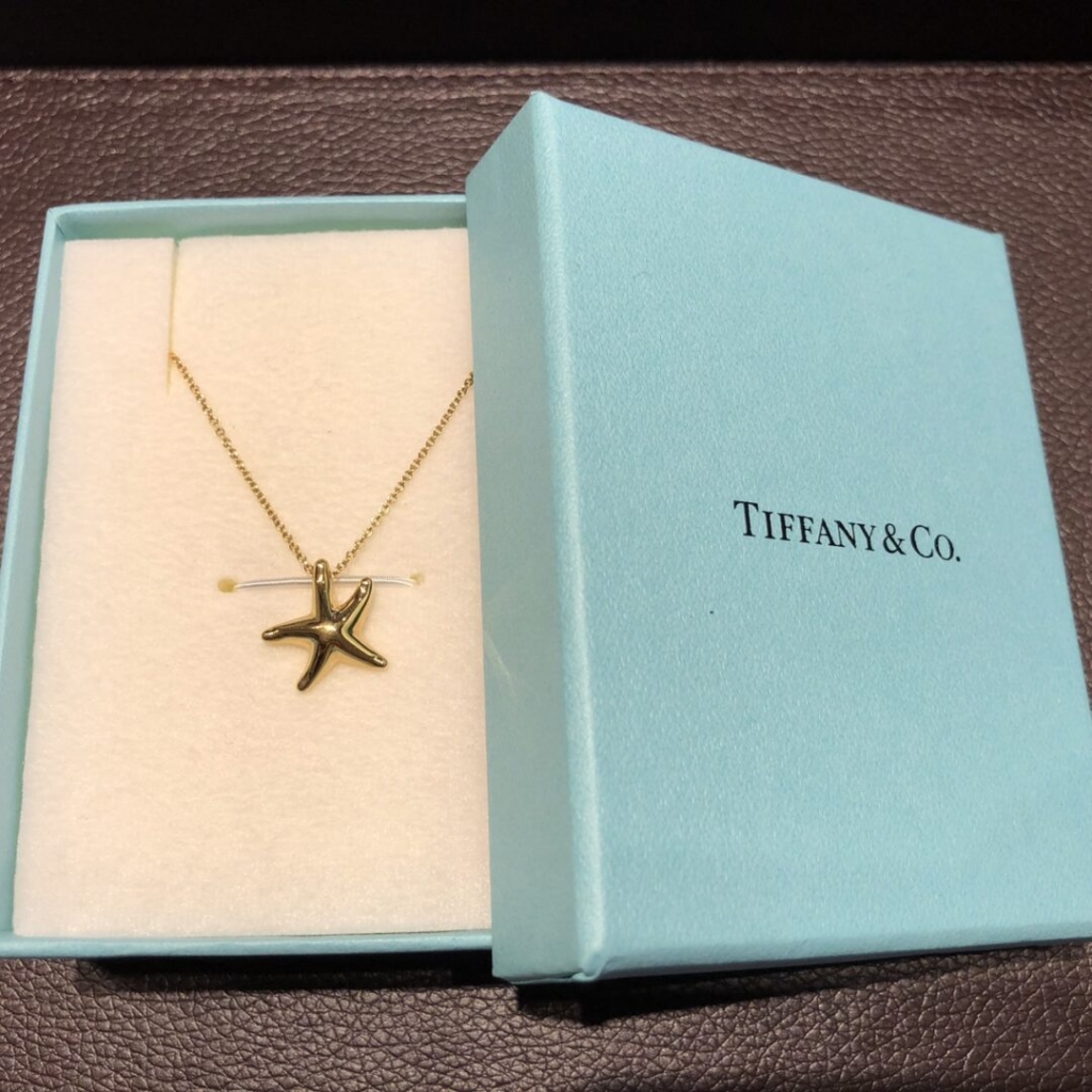 シンプルでかわいい♪Tiffany＆Co.のスターフィッシュネックレス
